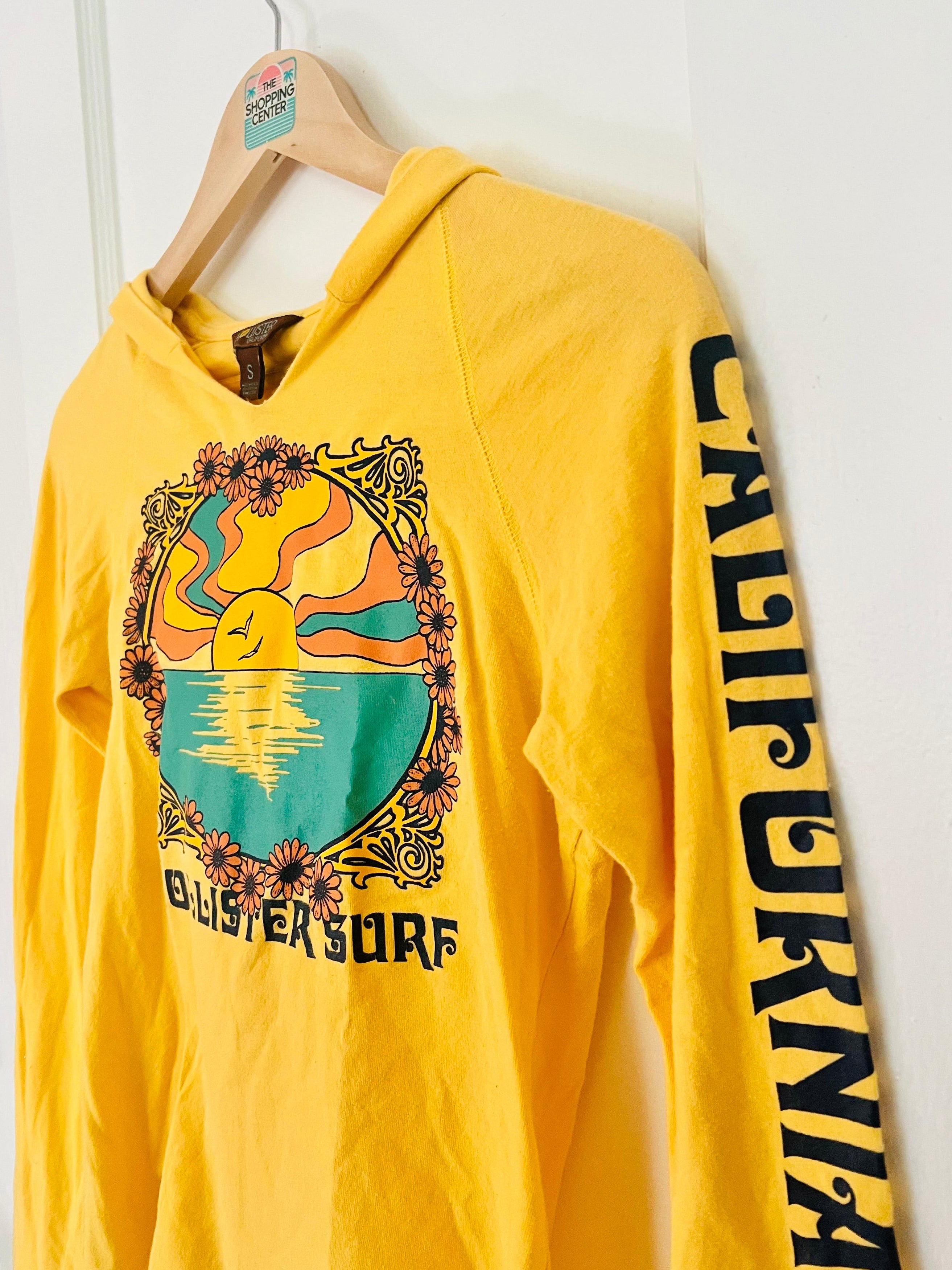 2000s Hollister Surf Sunshine Hoodie Tee (S)