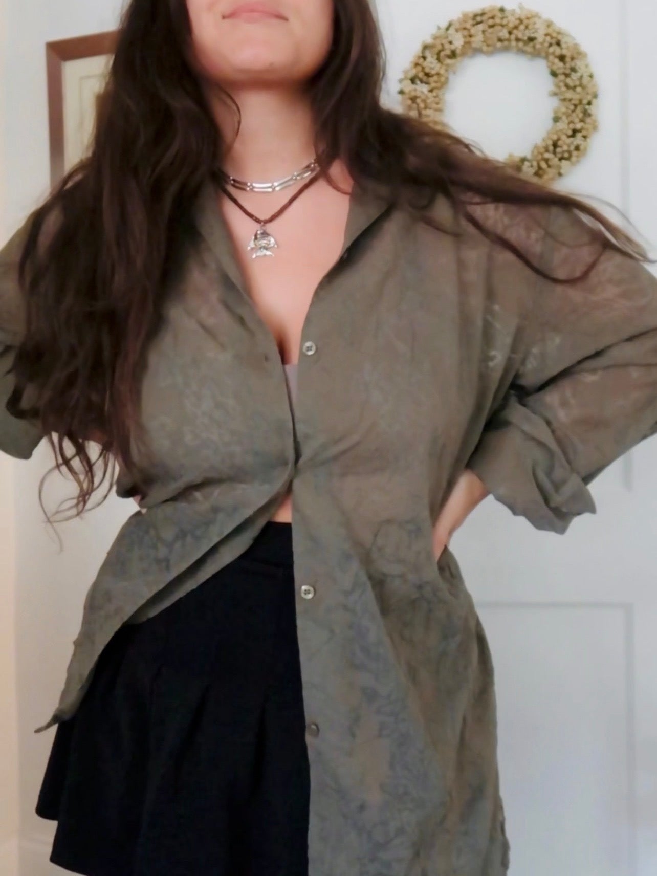 2000s After Hours Button-up (L)