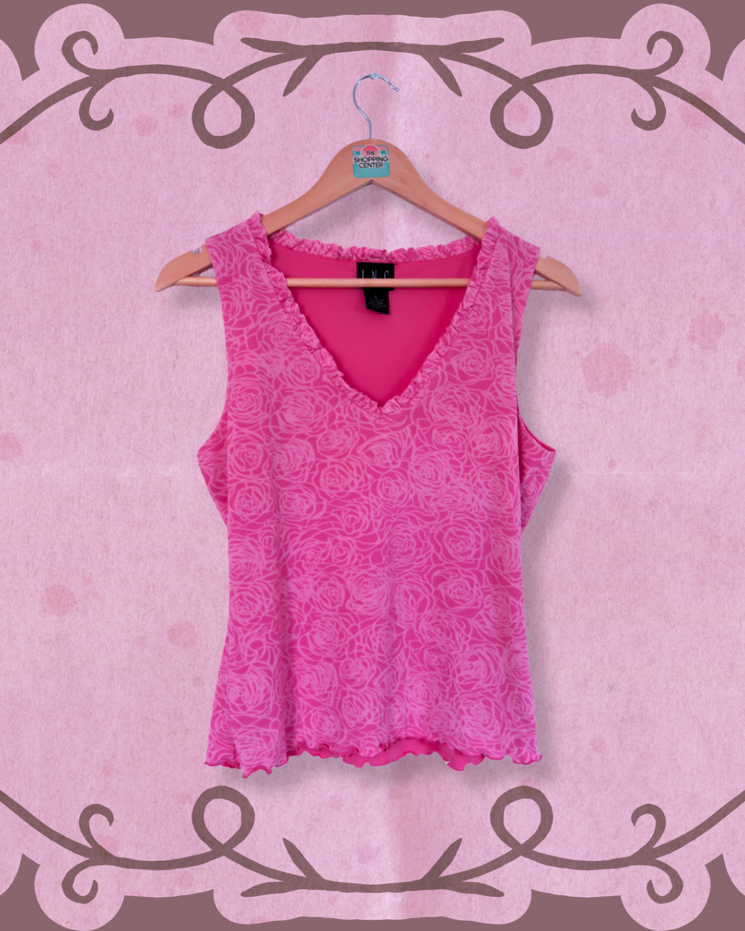 Pink I.N.C. Blouse | L