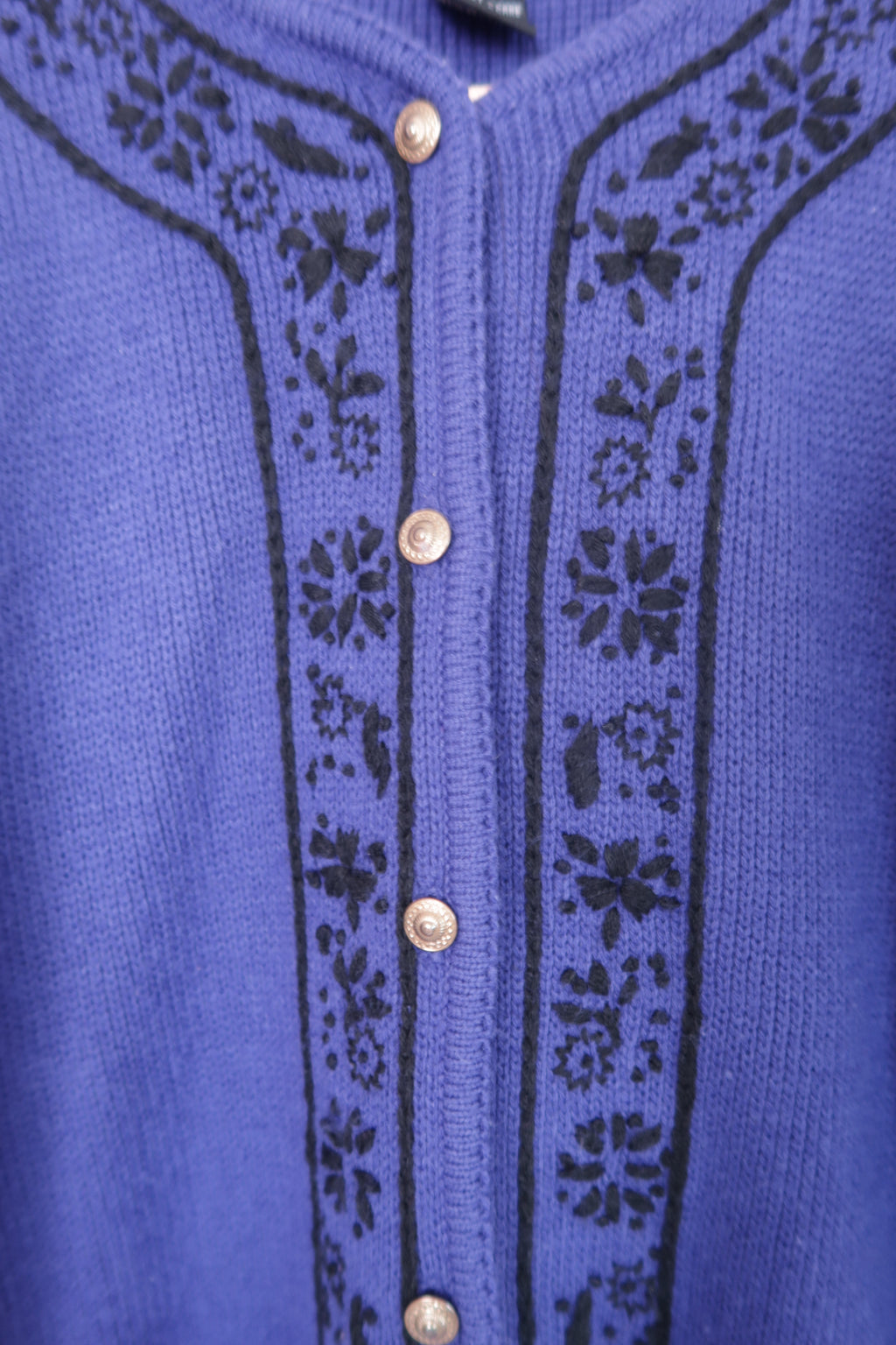 90s Midnight Book Club Cardigan (M/L)