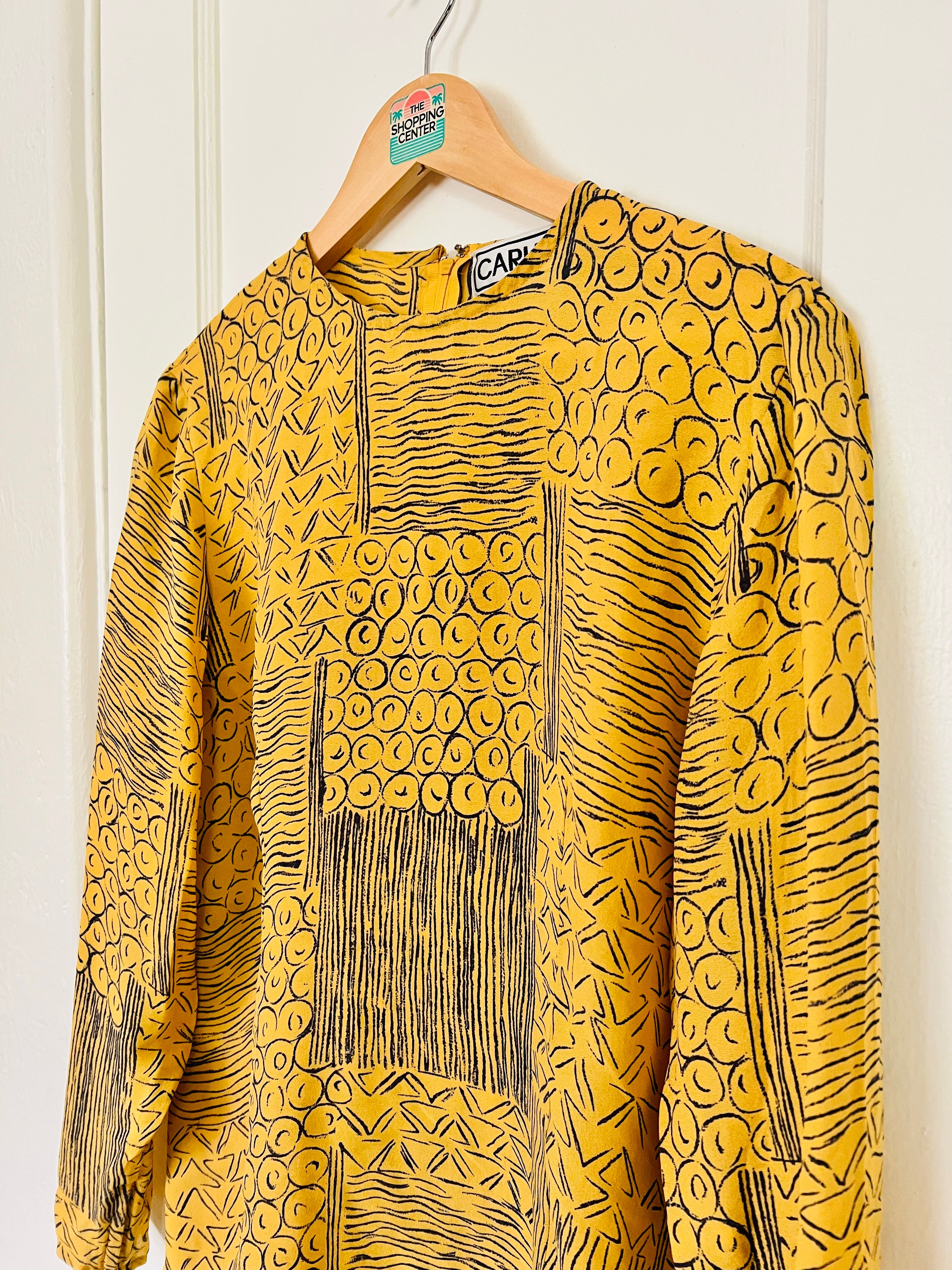 80s The Museum Curator’s Favorite Silk Blouse (M)