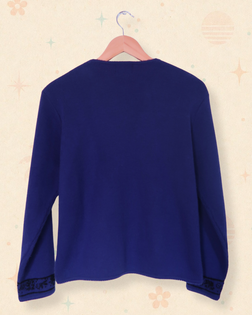 90s Midnight Book Club Cardigan (M/L)