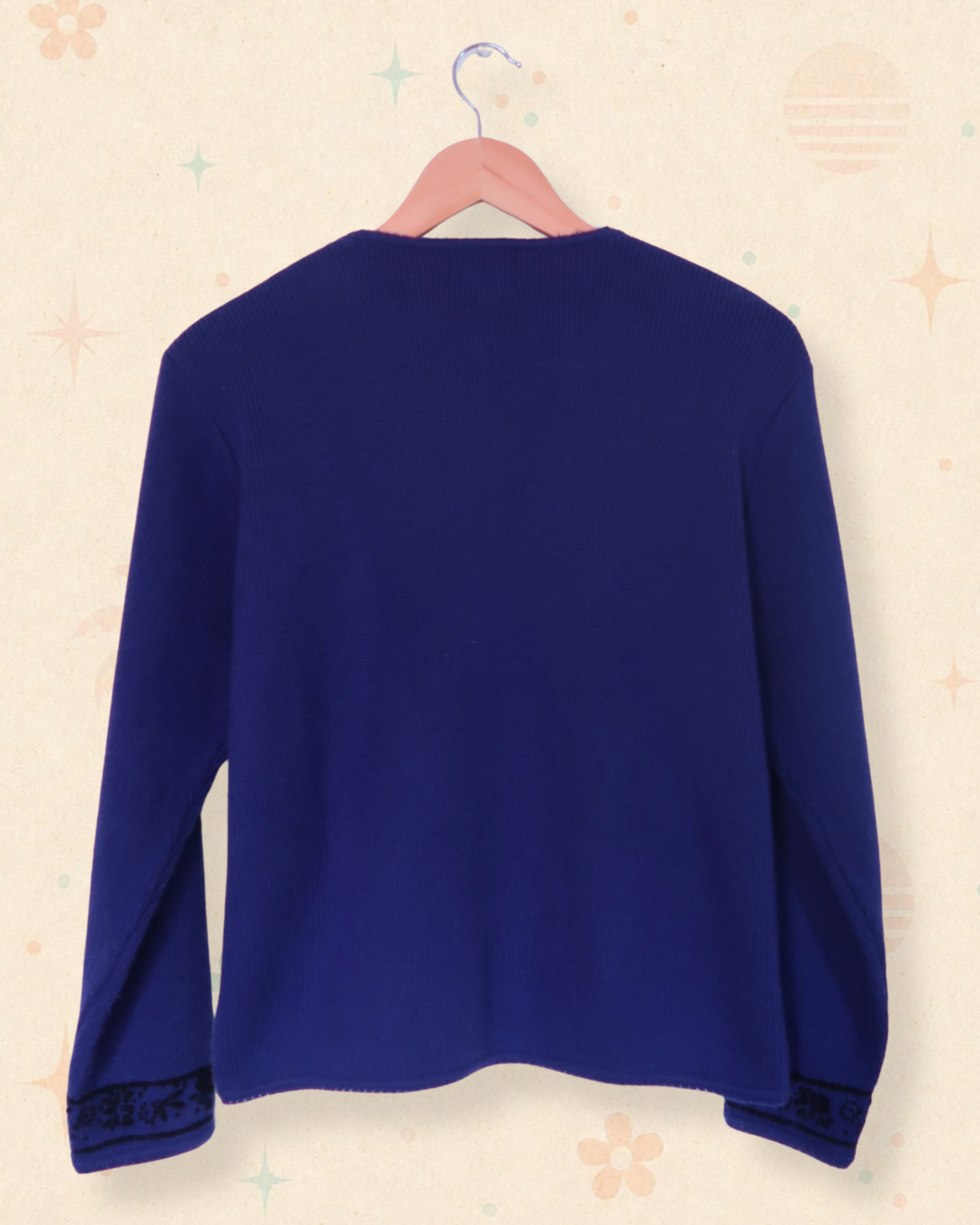 90s Midnight Book Club Cardigan (M/L)