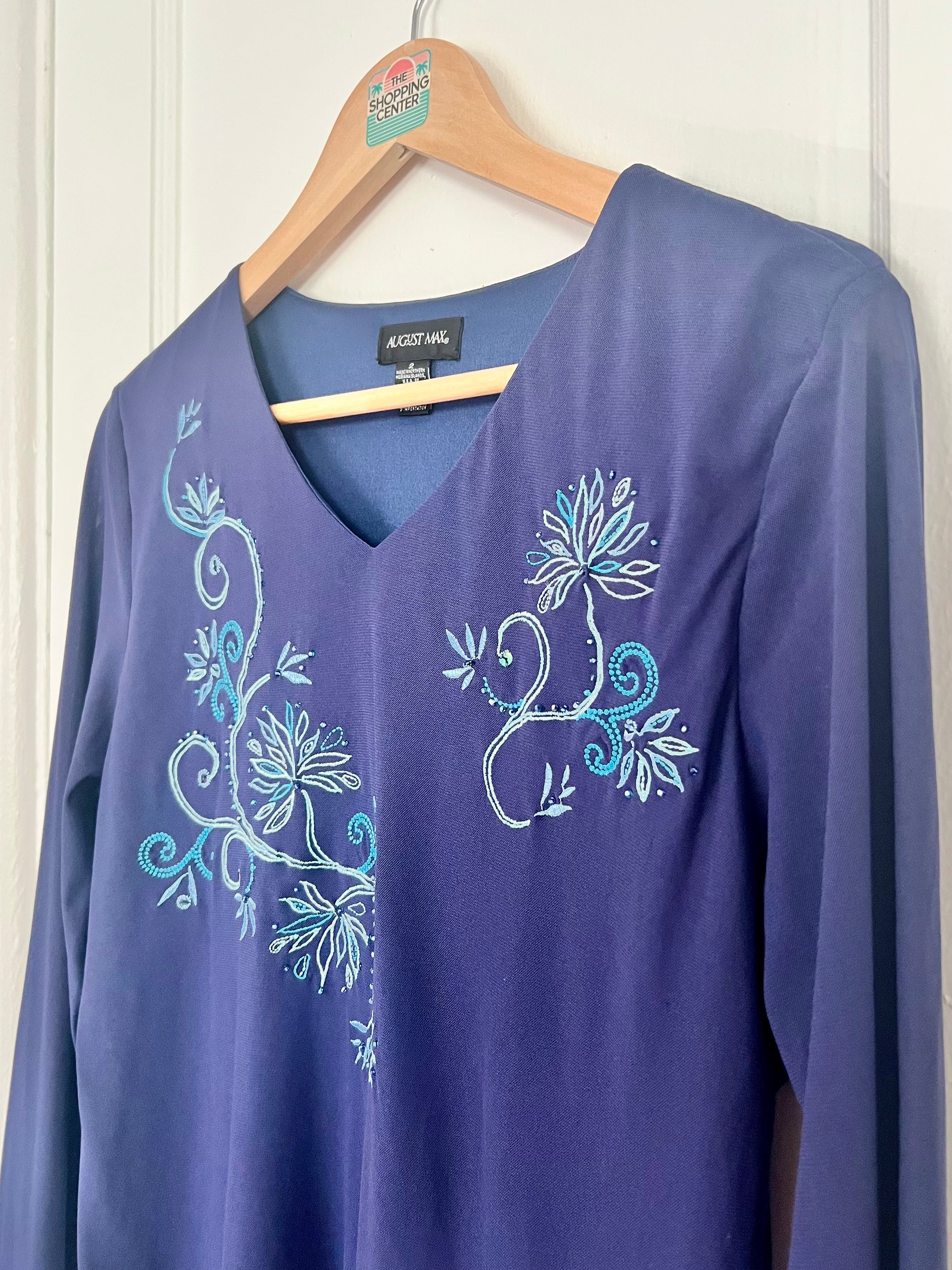 2000s Blue Daydream Top (M) – The Shopping Center
