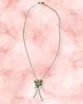 Silver Butterfly Pendant Necklace