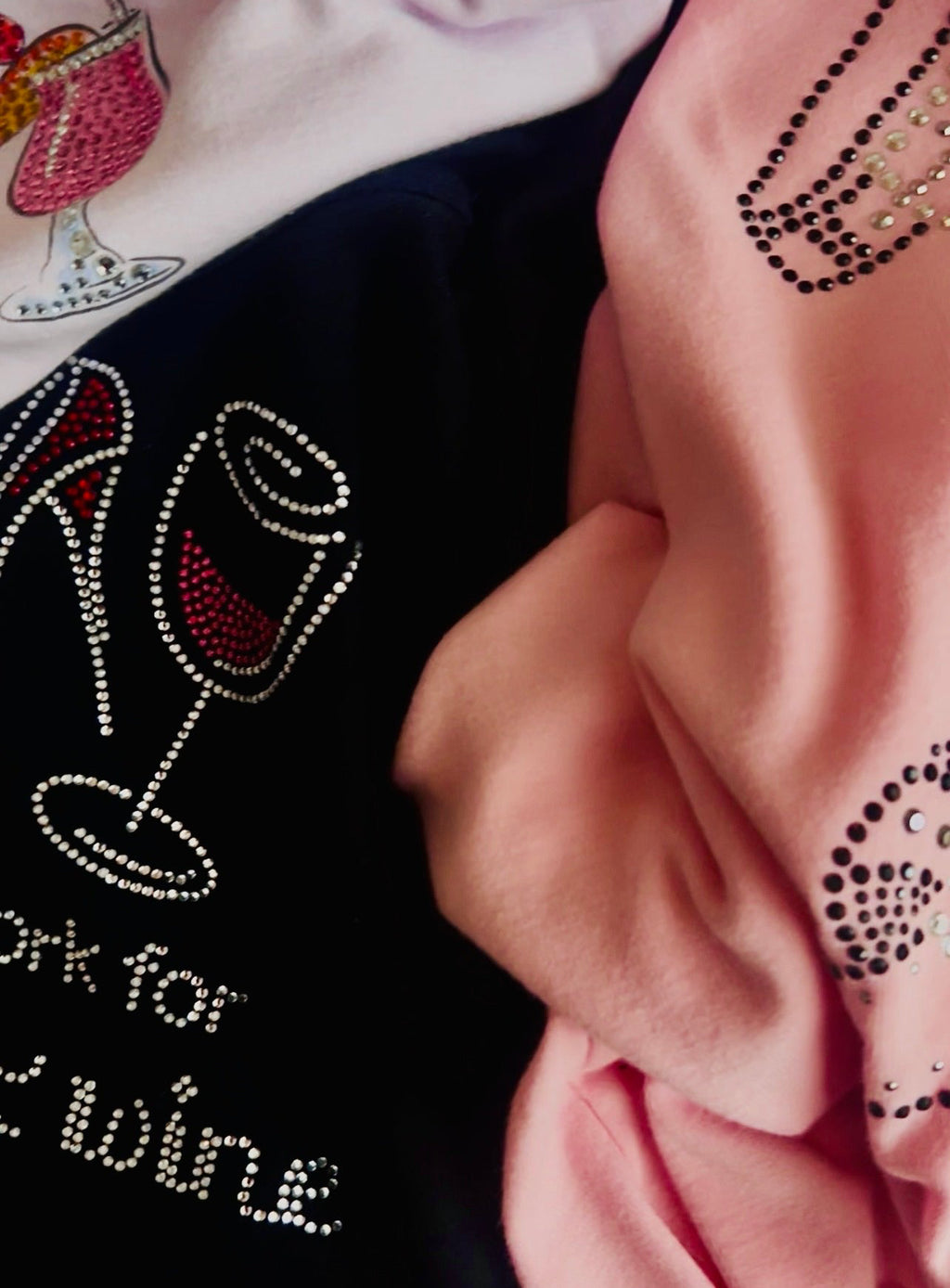 2000s Bedazzled Novelty Tees (M/L)