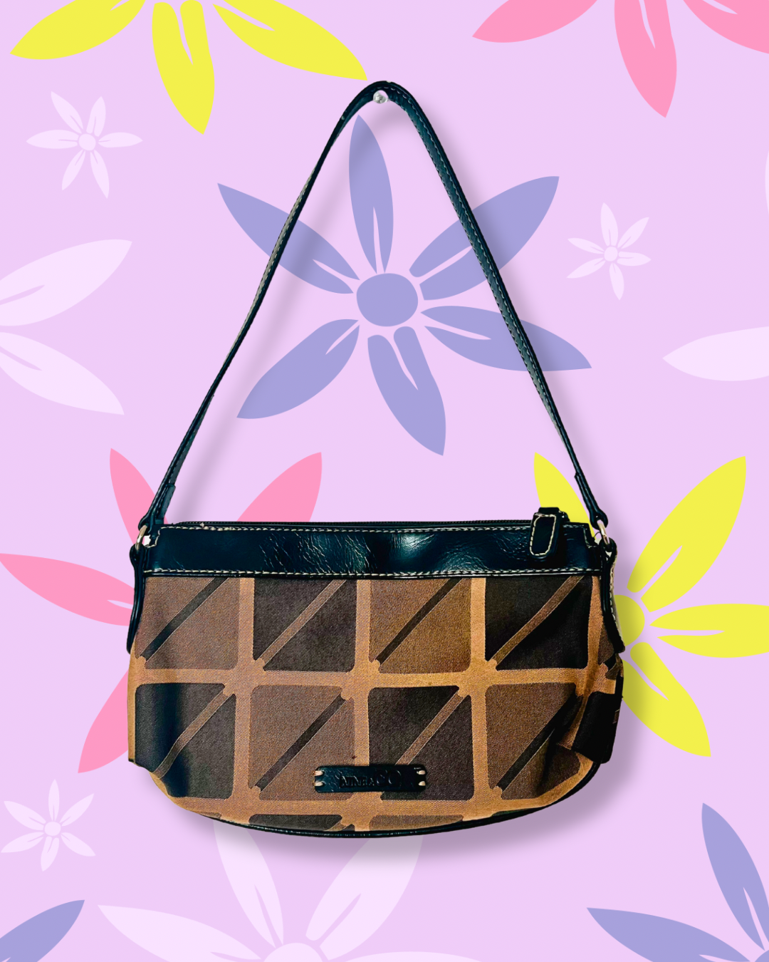 Nine & Co. Geometric Print Shoulder Bag