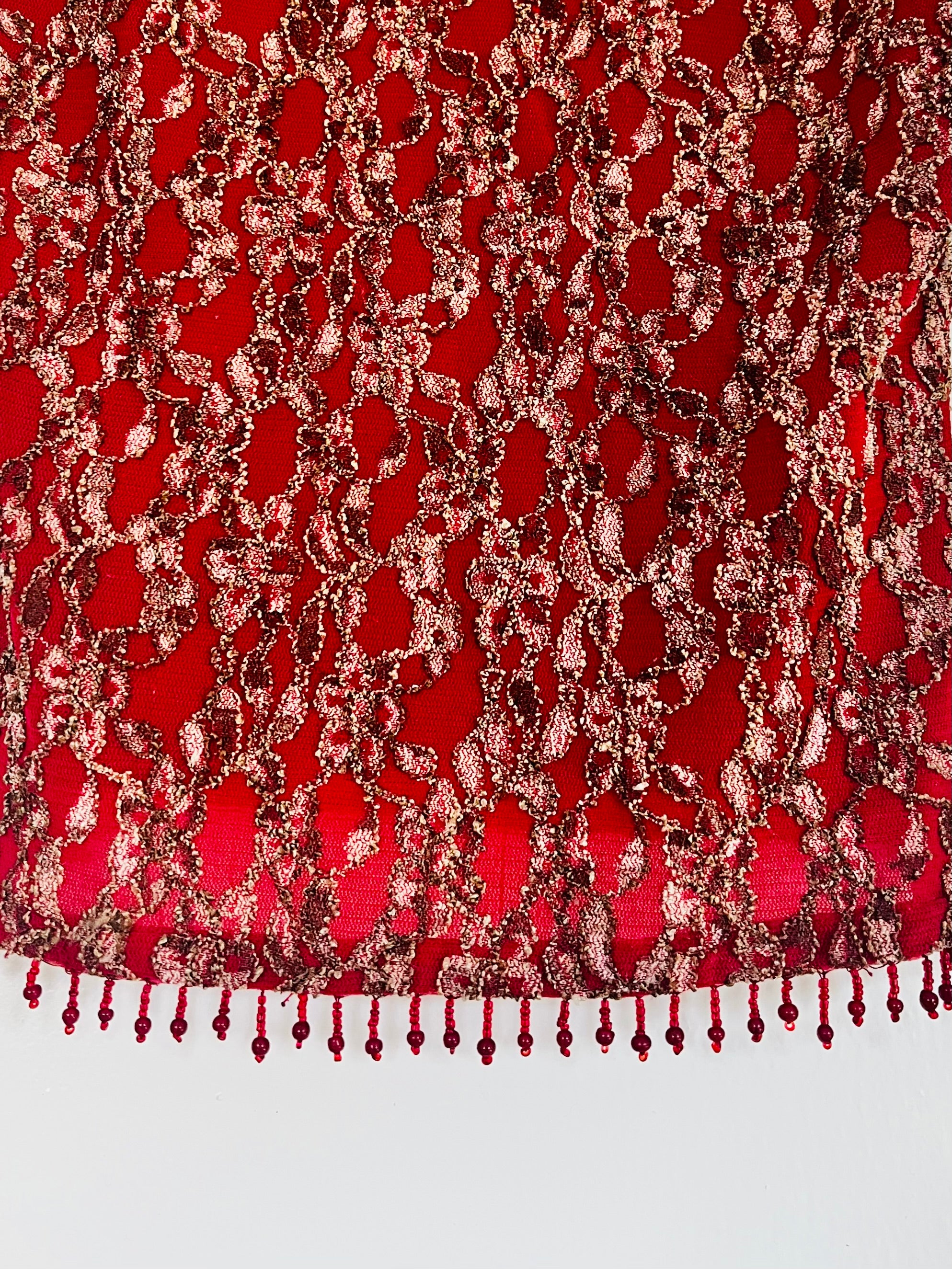 Y2K Cherry Lip Gloss Lace Tank (M)