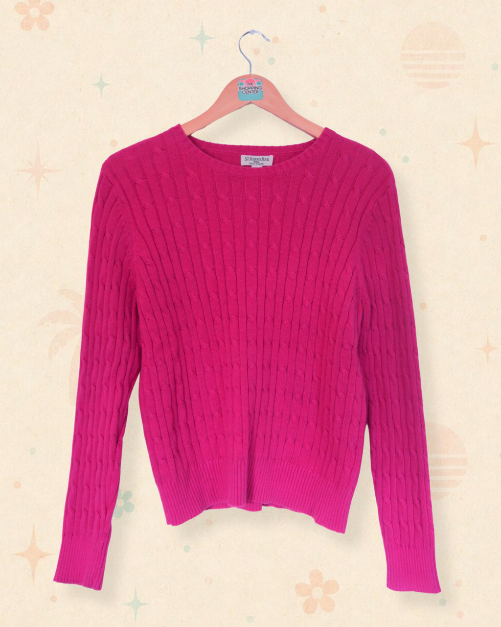 2000s Classic Cable Knit Sweater