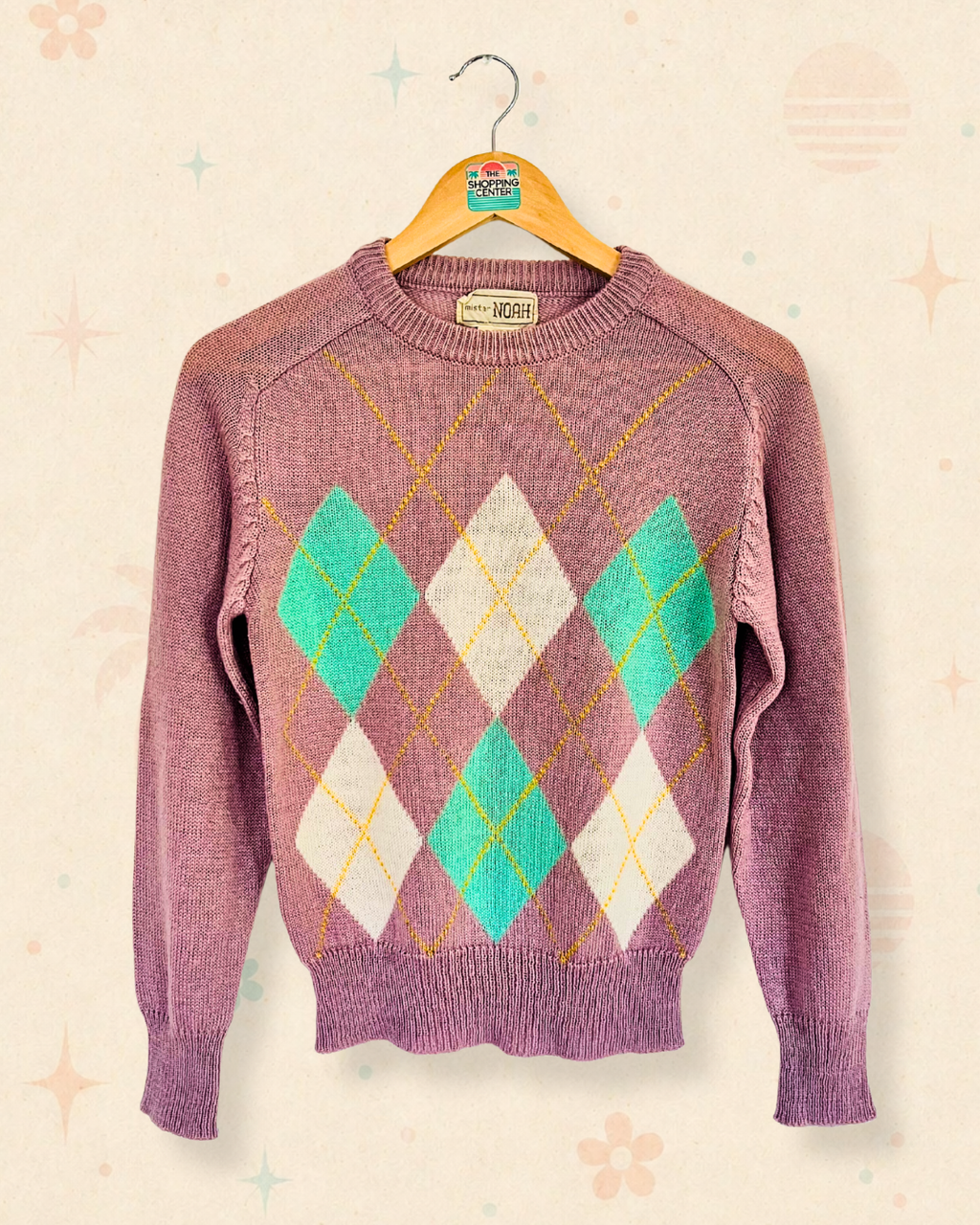 80s Sunday at the Yacht Club Sweater (S)