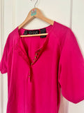 90s Beach Resort Henley Shirt (M)