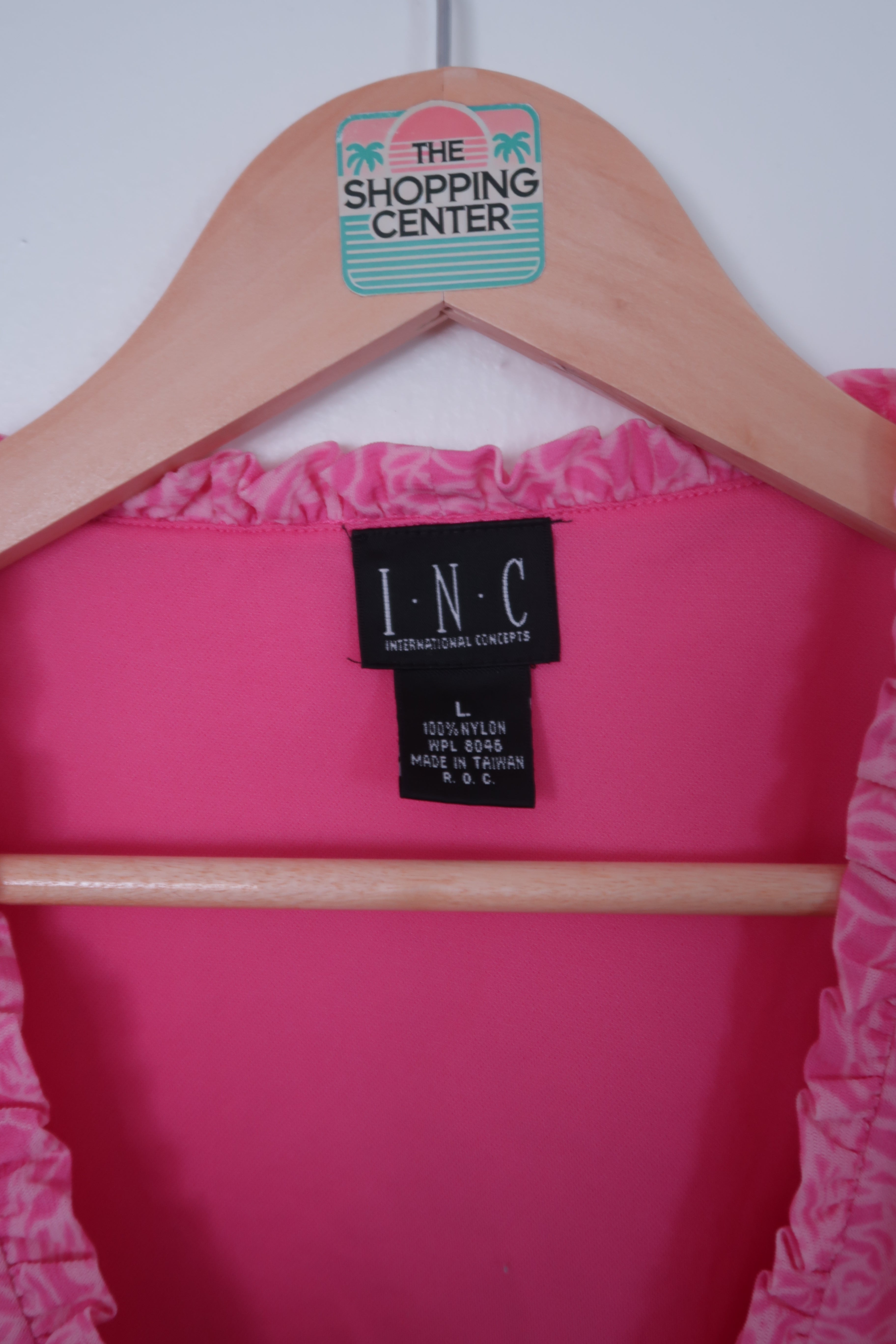2000s “Legally Blonde at Lunch” Pink Blouse (L)