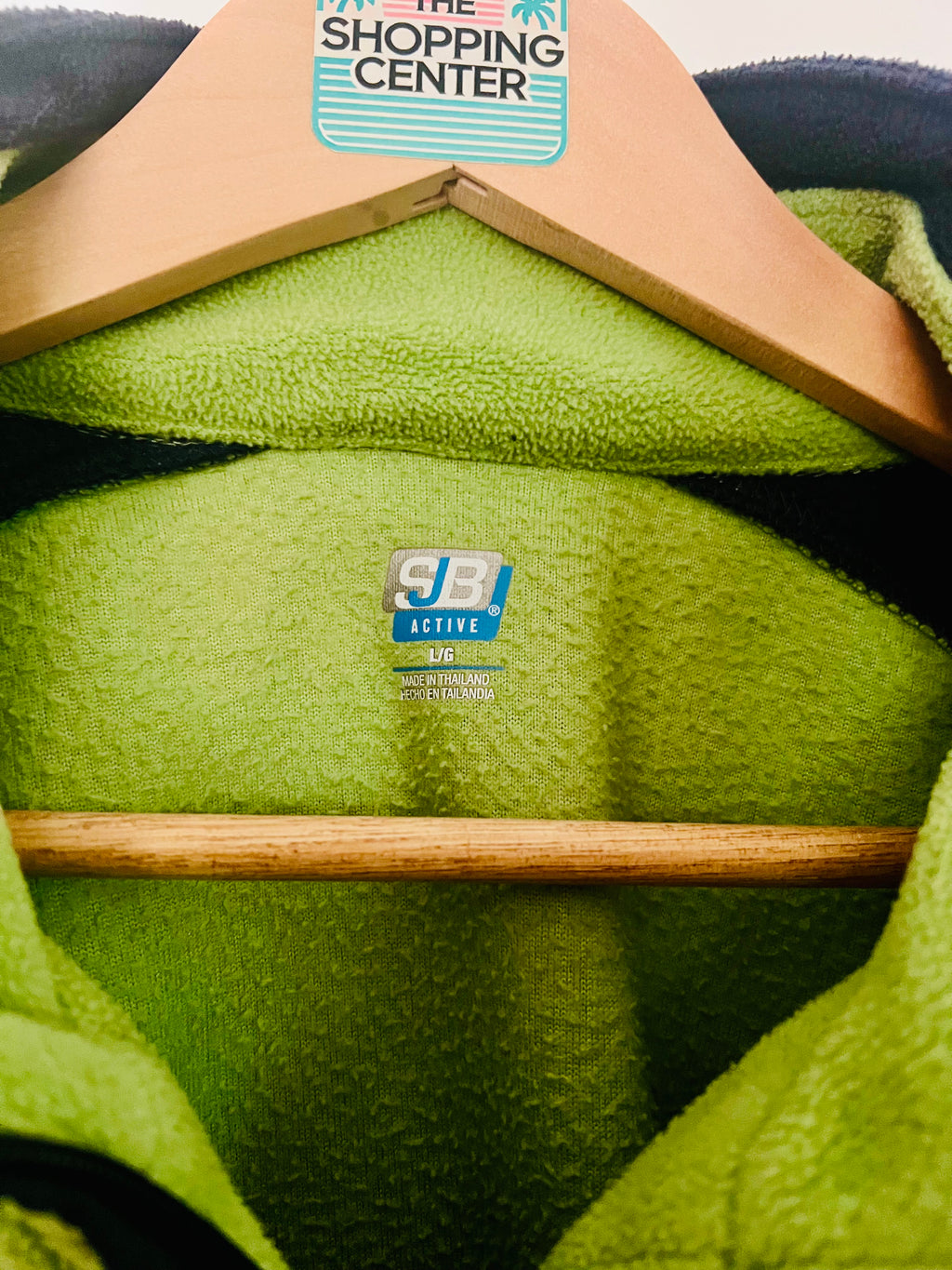 Bright Green Fleece | L
