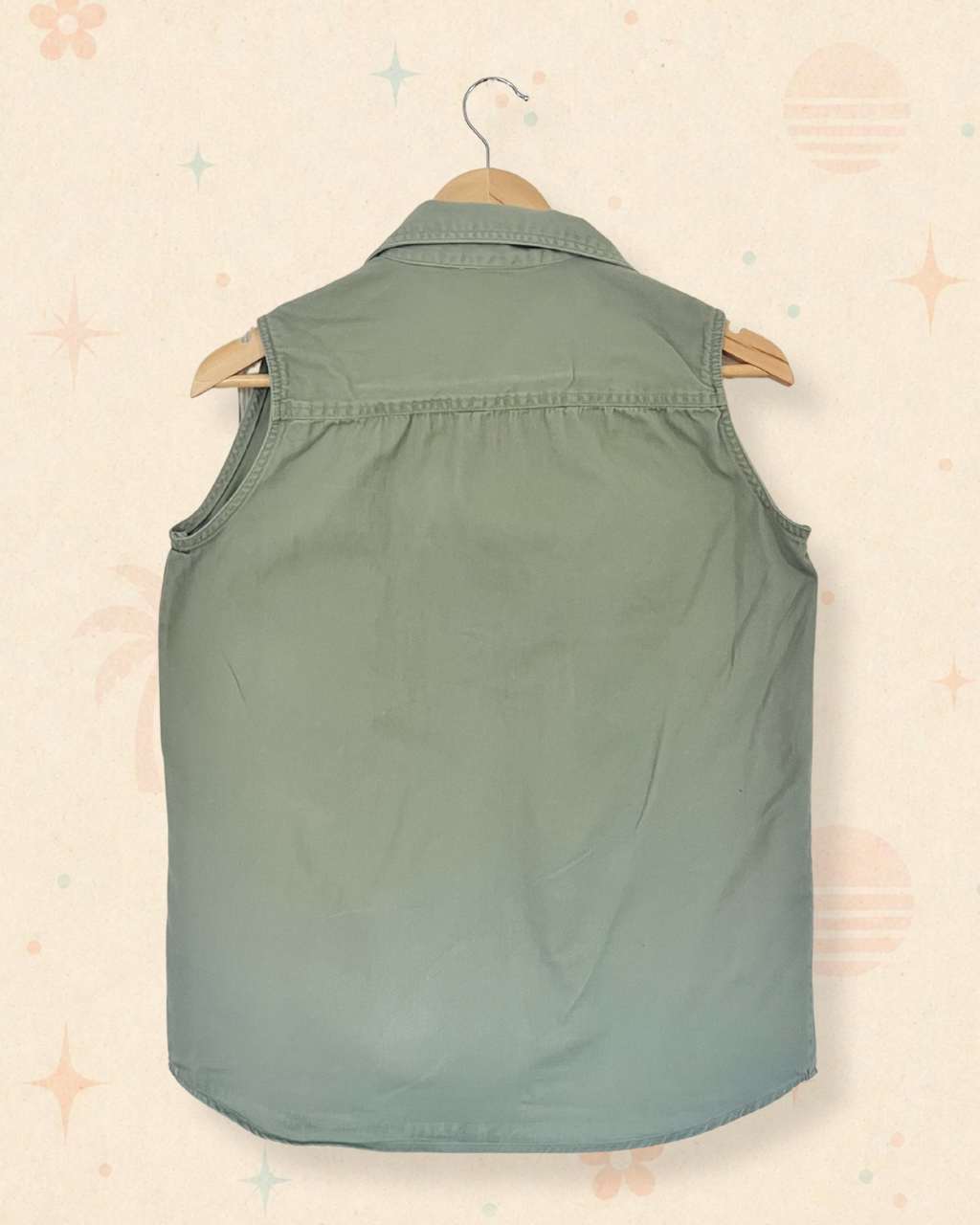 90s Weekend Errands Utility Top (S)