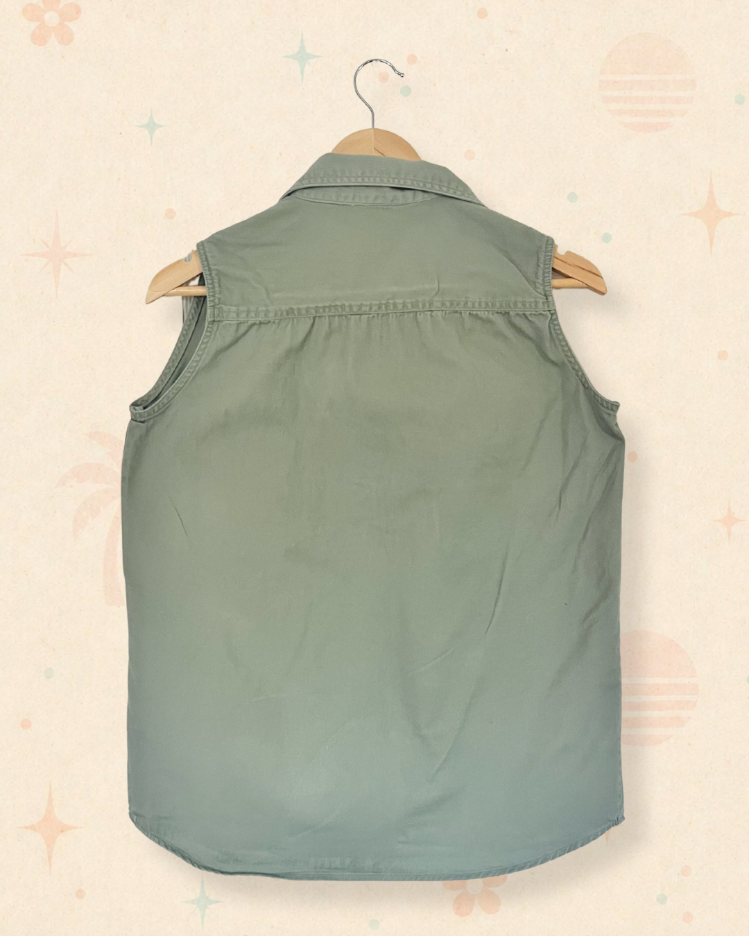 90s Weekend Errands Utility Top (S)