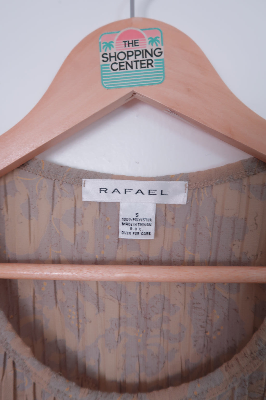 90s Studio Muse Pleated Top (S/M)