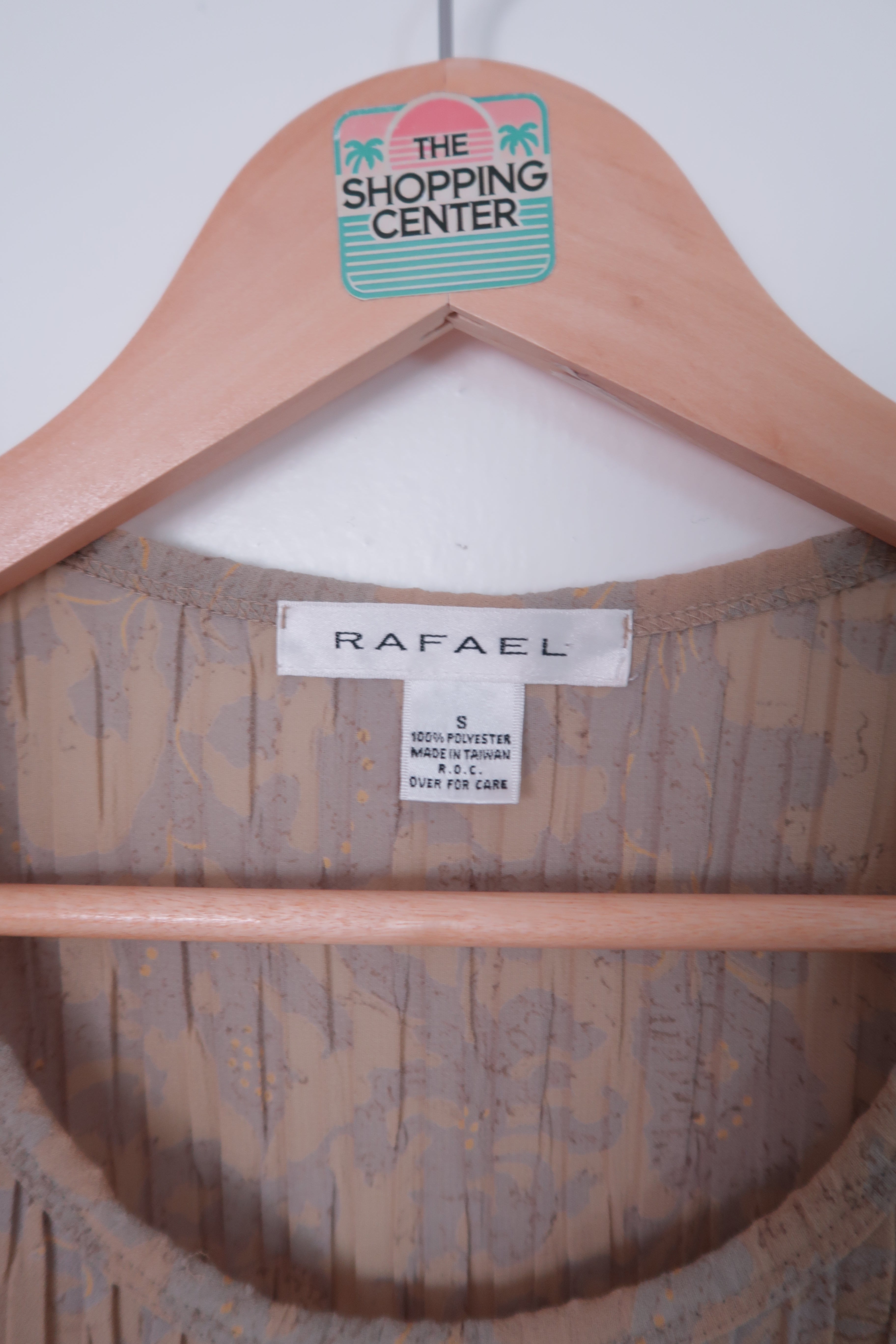 90s Studio Muse Pleated Top (S/M)