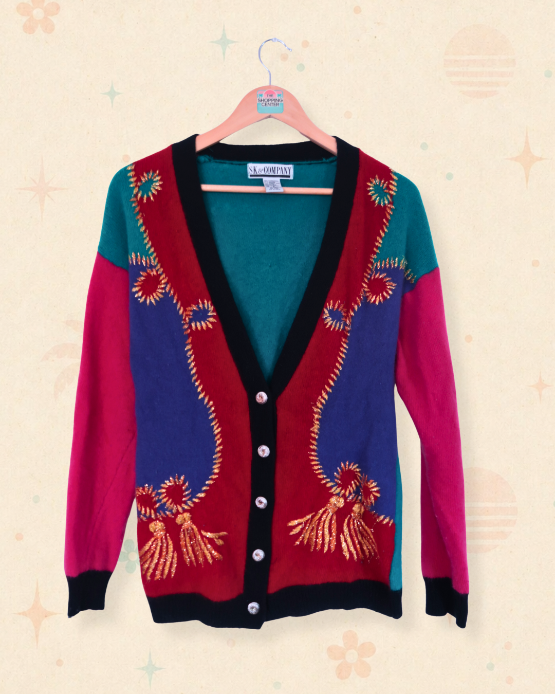 90s Art School Cardigan (S)
