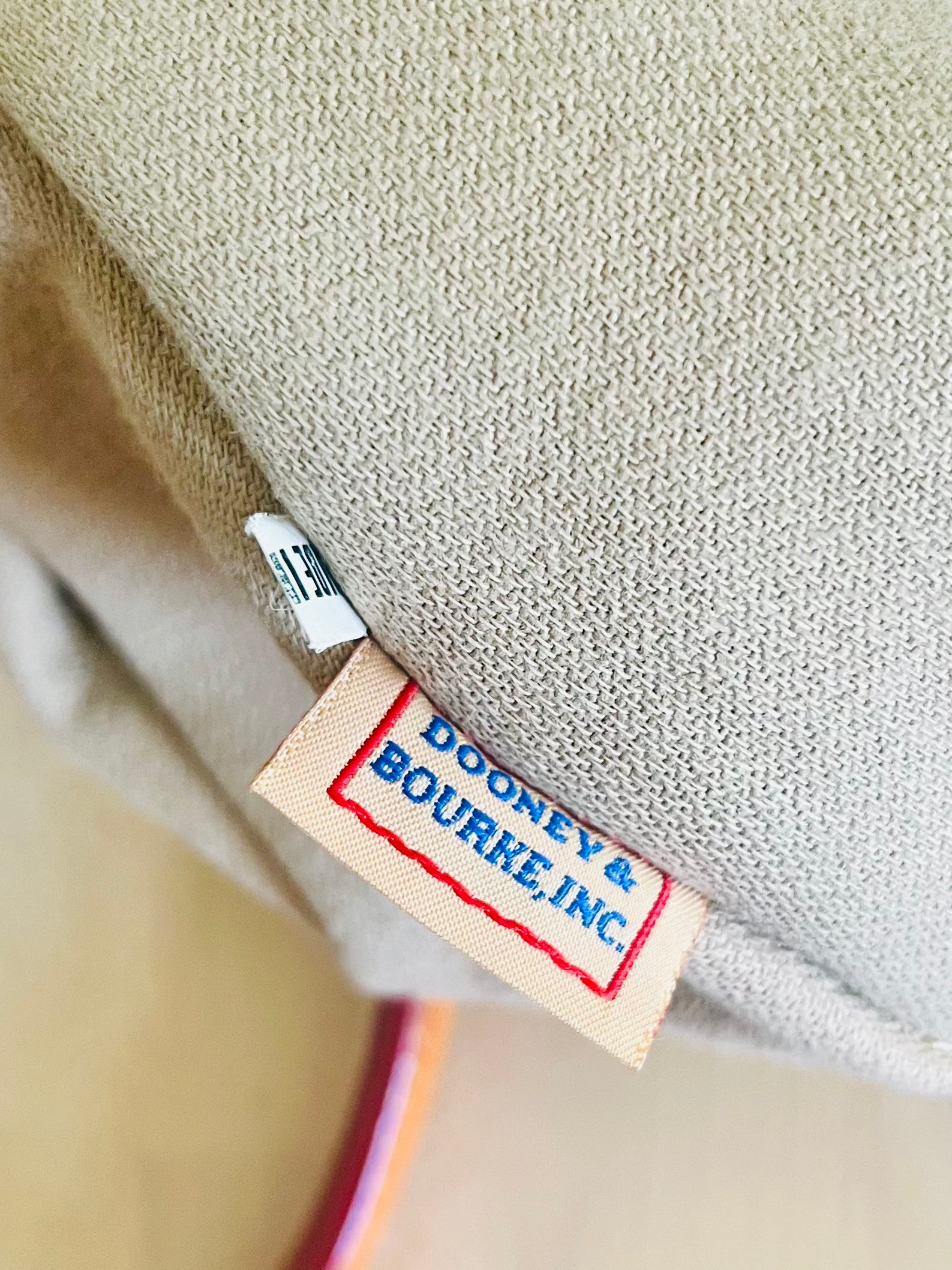 2000s Dooney & Bourke Monogram Canvas Shoulder Tote