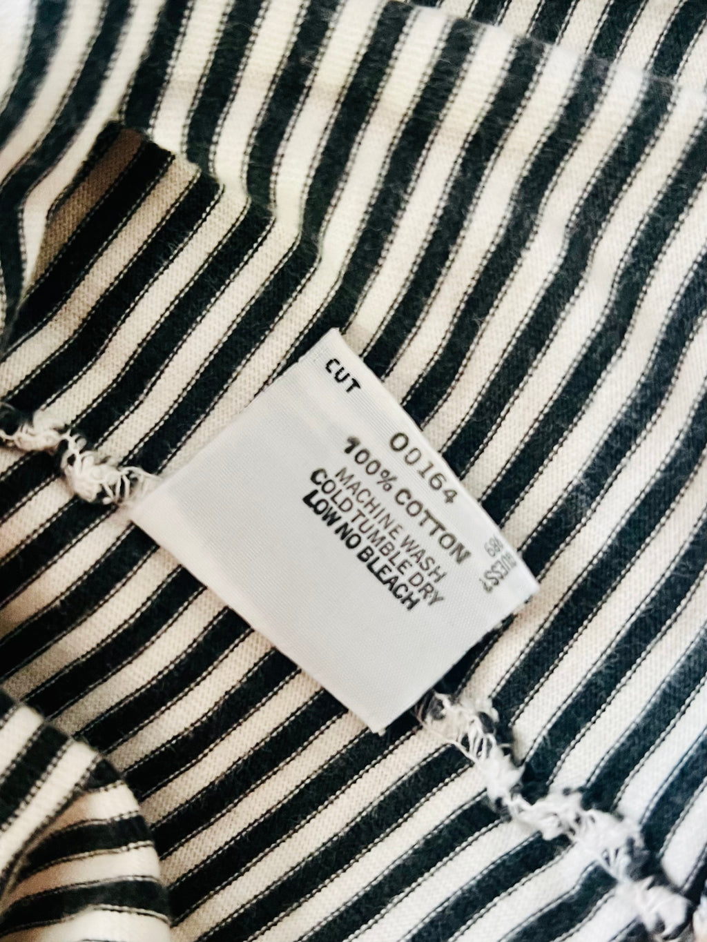 90s Guess Mock Neck Embroidered Striped Long Sleeve (L)