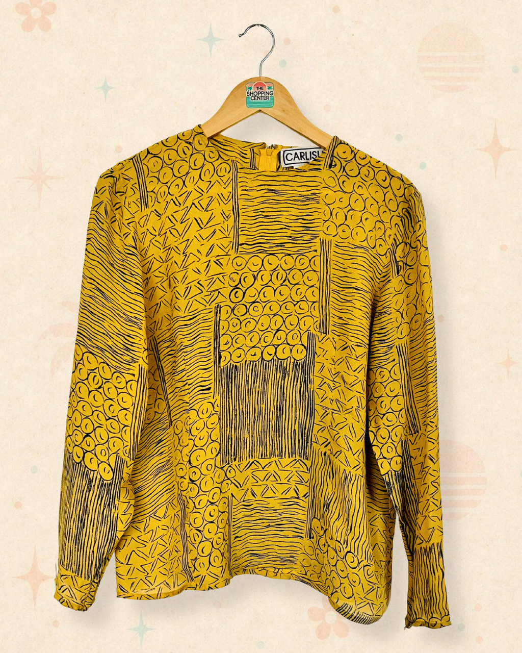 80s The Museum Curator’s Favorite Silk Blouse (M)