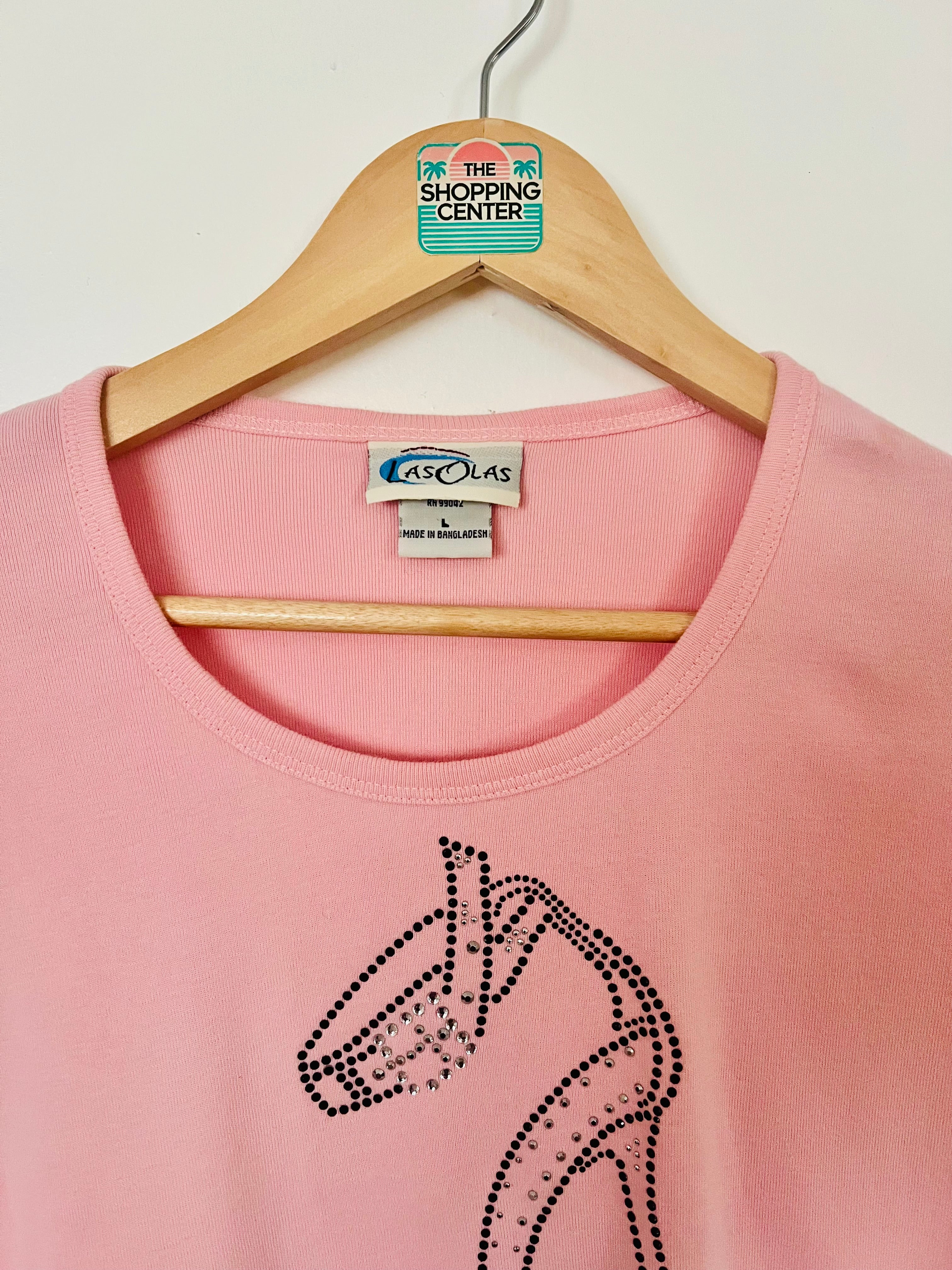2000s Bedazzled Novelty Tees (M/L)