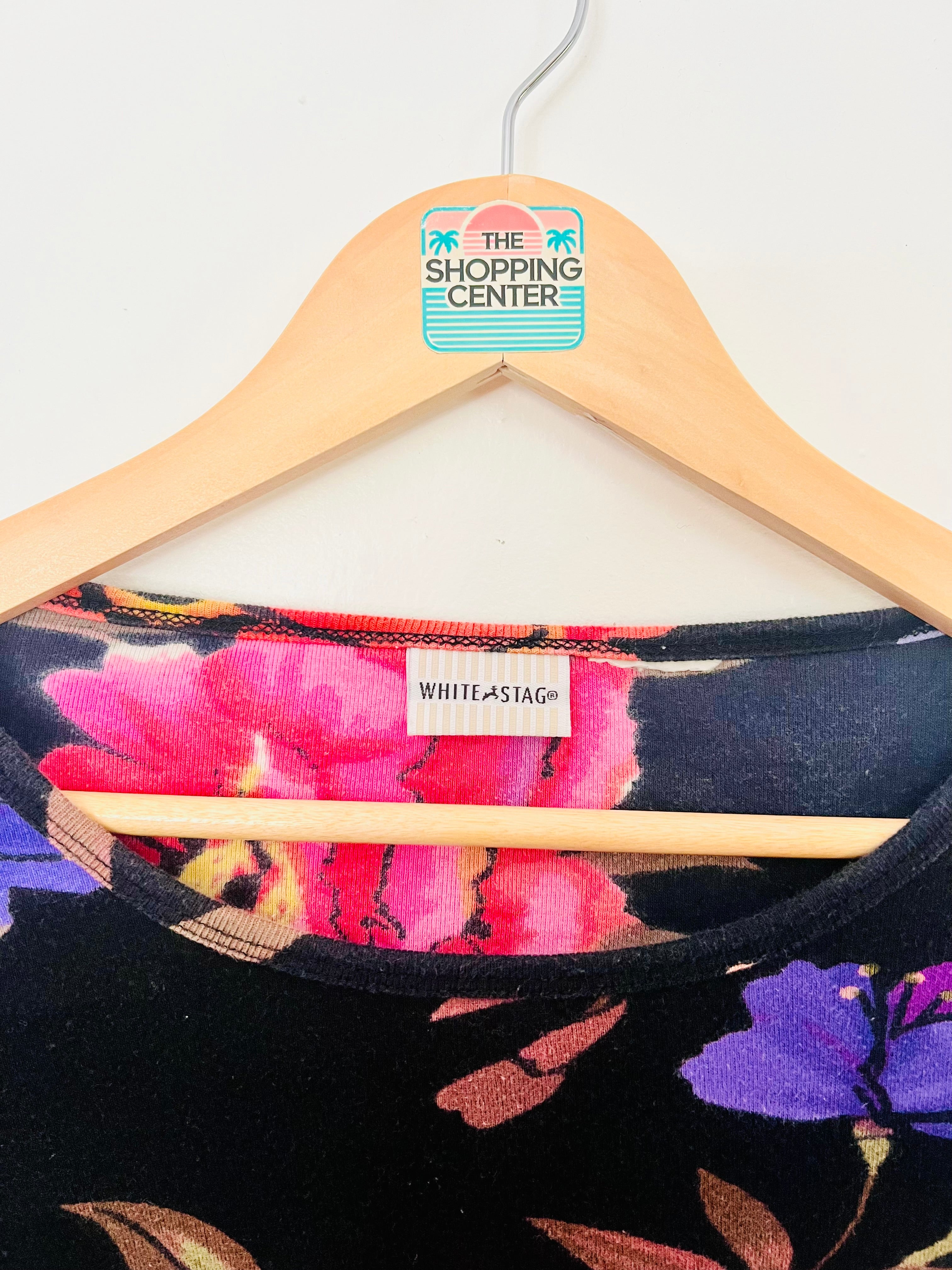 Y2K Mall Mystic Floral Top (L/XL)