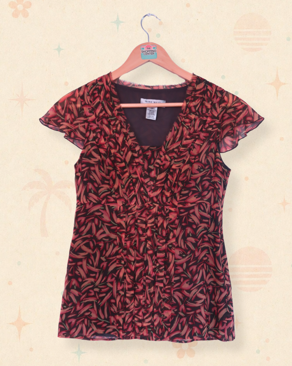 2000s Playful Sophisticate Top (S)
