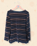 90s Brownstone Velour Top (L)