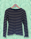 Striped Crew Neck Tee | M/L