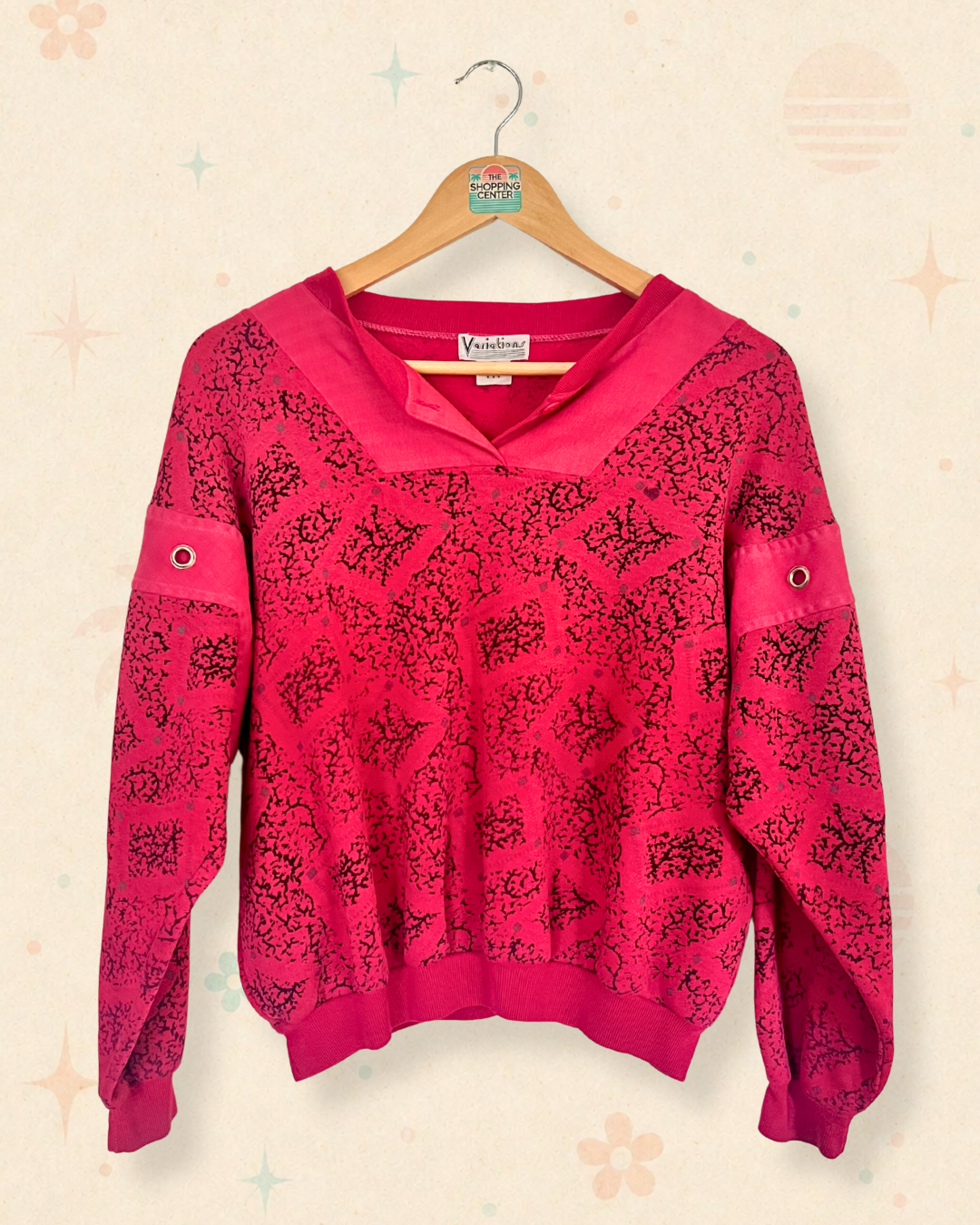 80s Saturday Morning Run Club Pullover (M)
