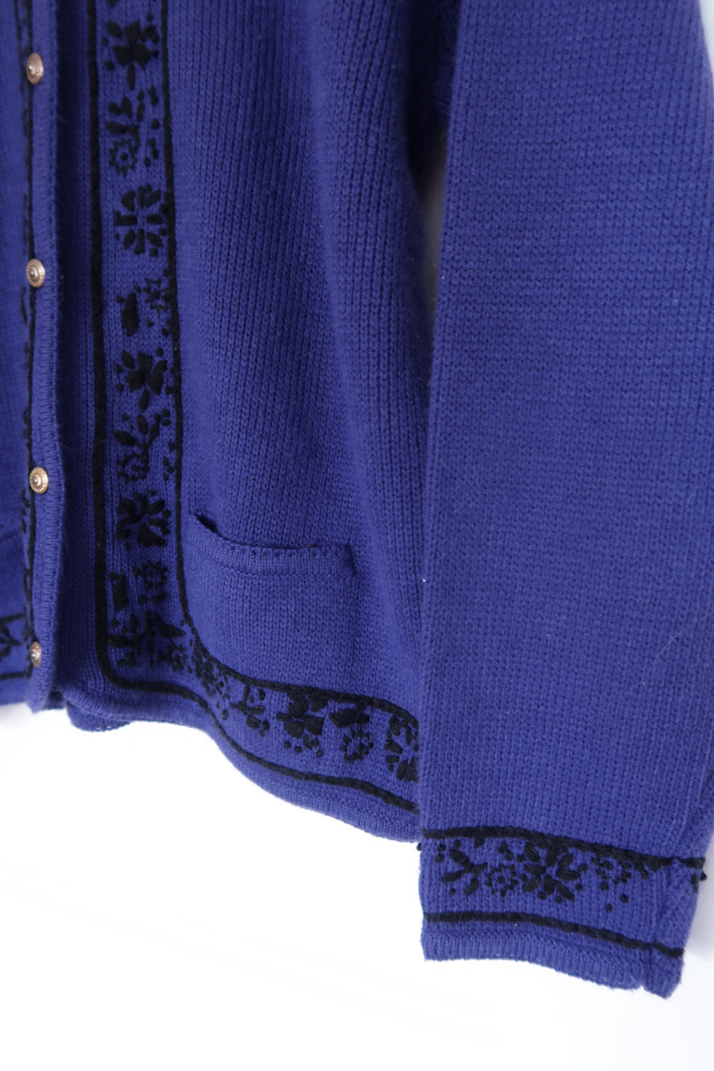 90s Midnight Book Club Cardigan (M/L)
