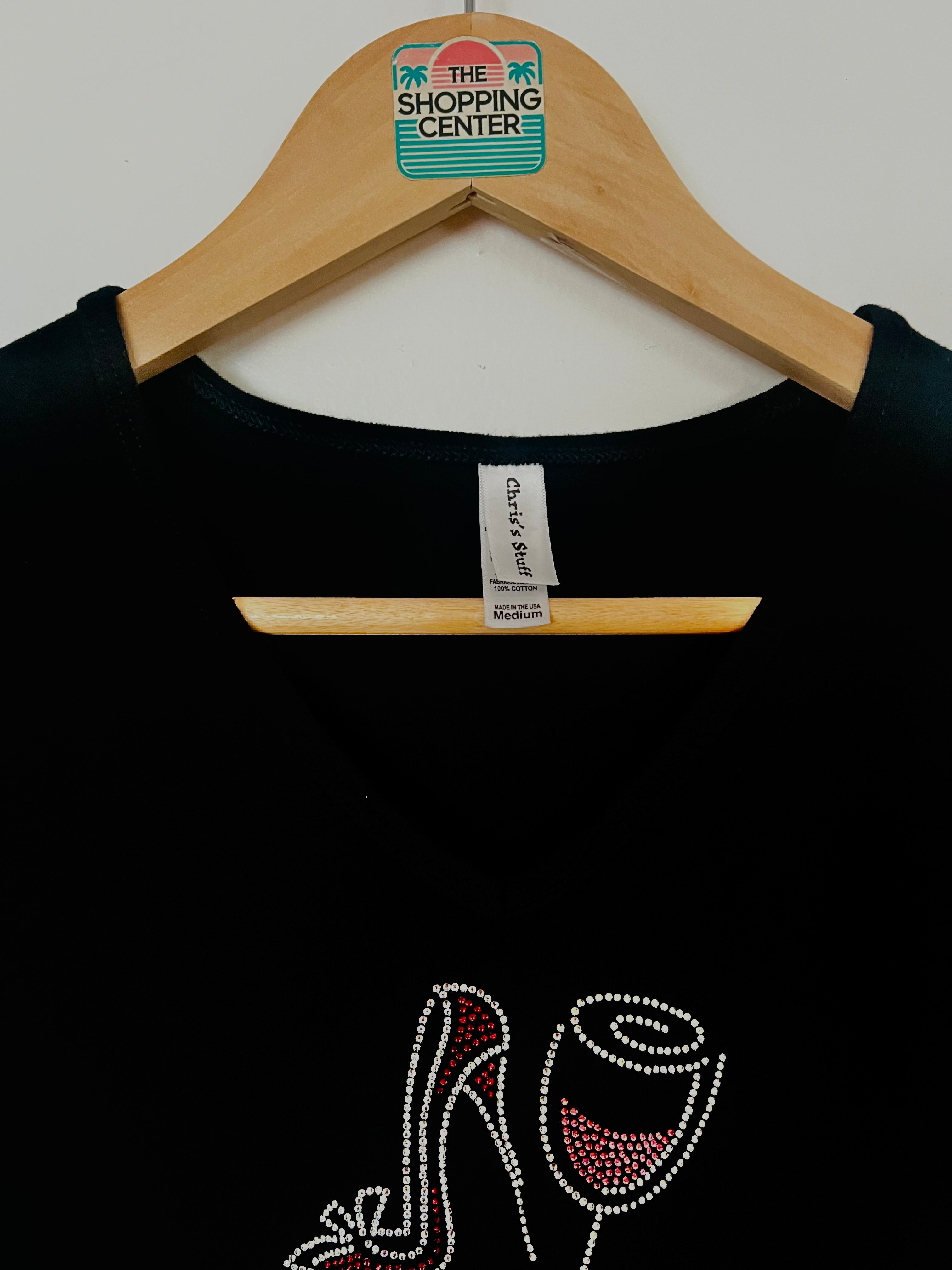 2000s Bedazzled Novelty Tees (M/L)