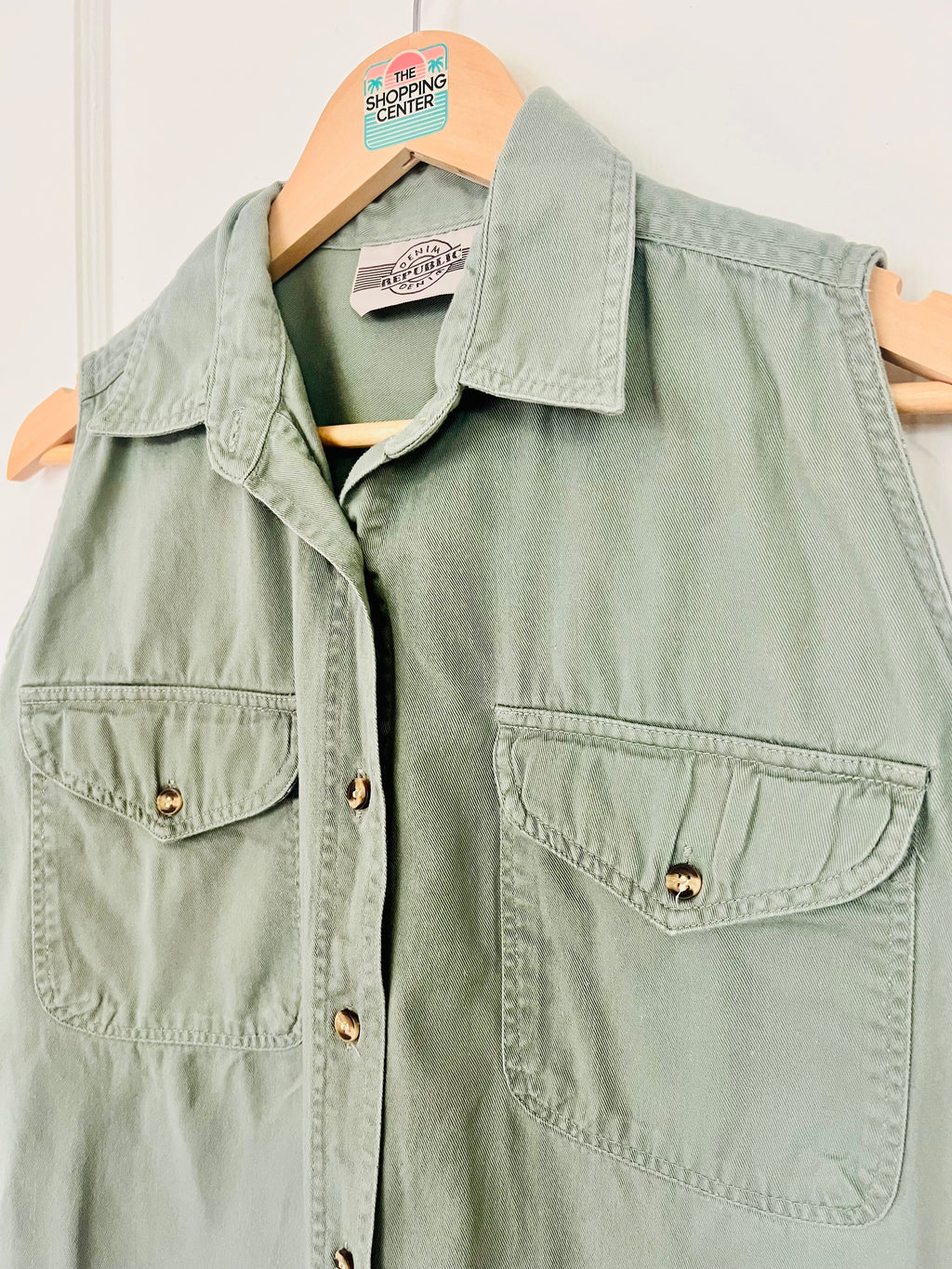 90s Weekend Errands Utility Top (S)