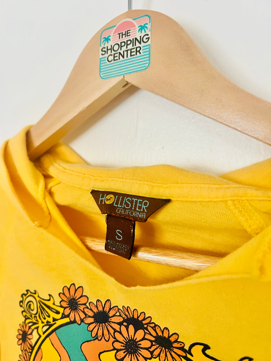2000s Hollister Surf Sunshine Hoodie Tee (S)