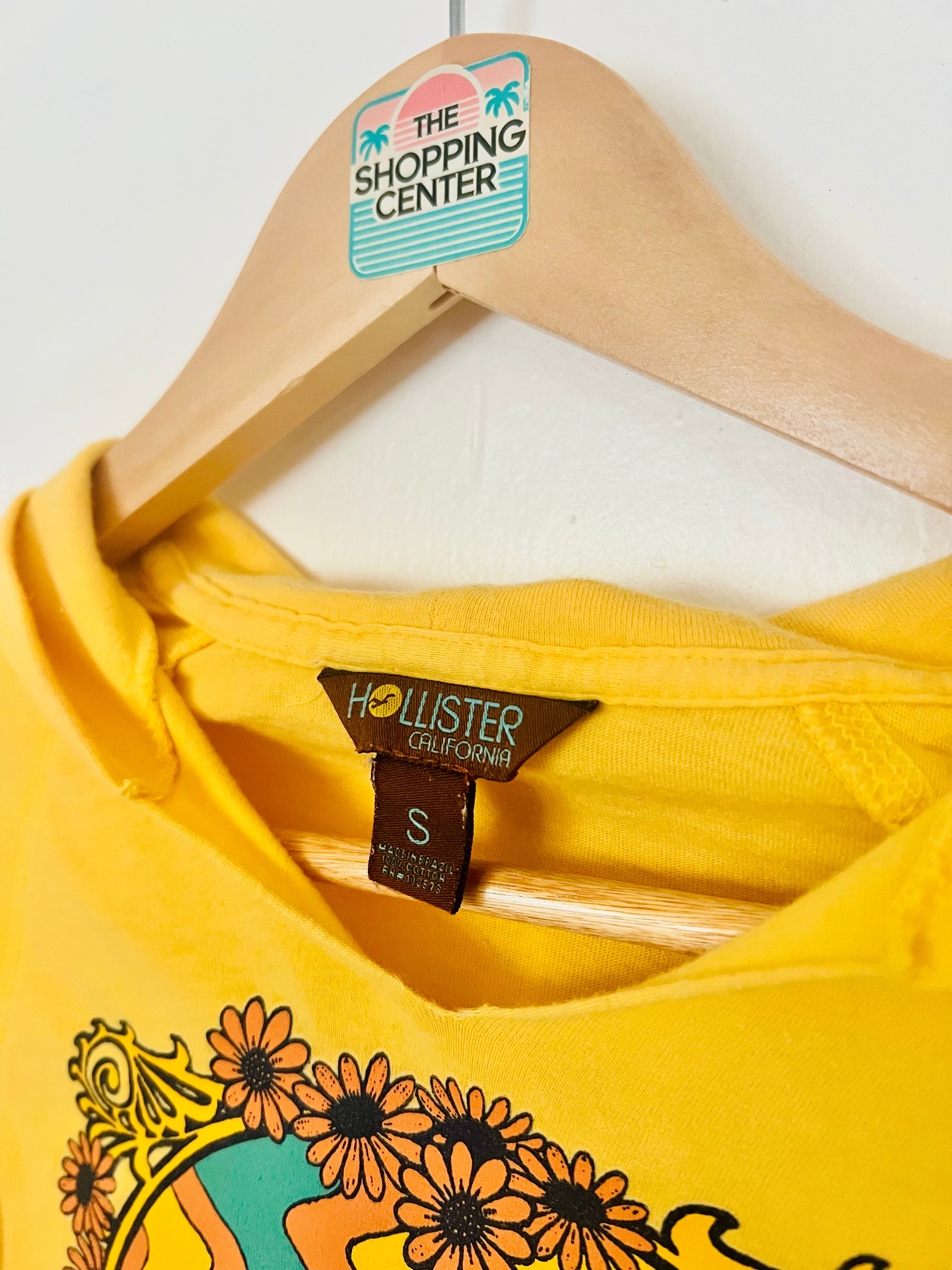 2000s Hollister Surf Sunshine Hoodie Tee (S)