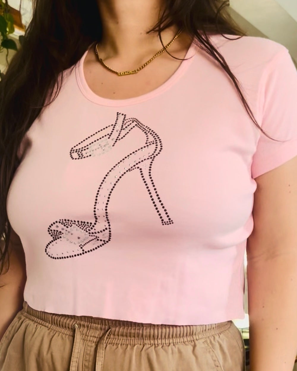 2000s Bedazzled Novelty Tees (M/L)