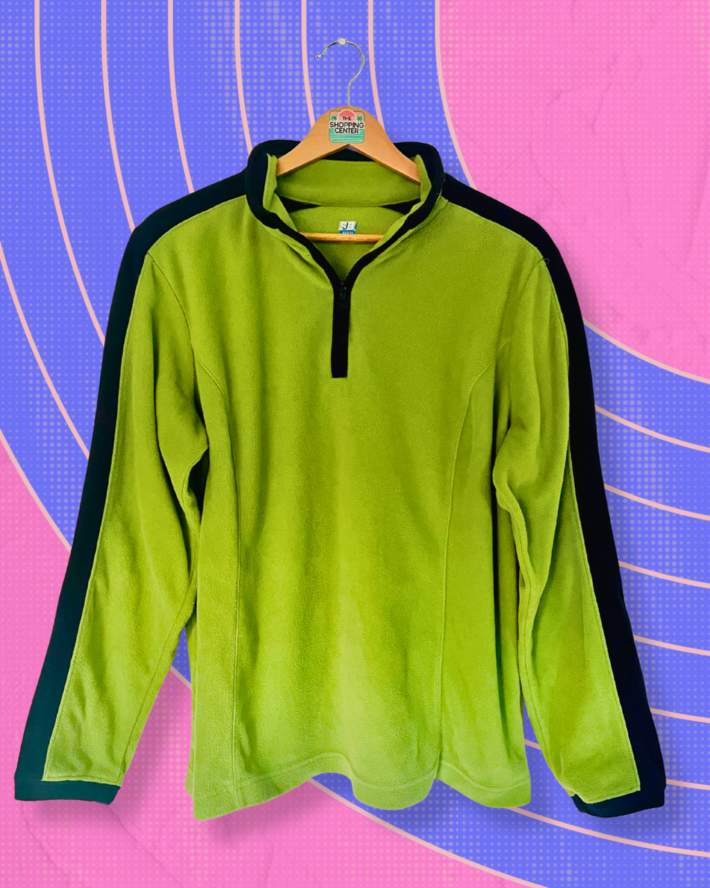 Bright Green Fleece | L