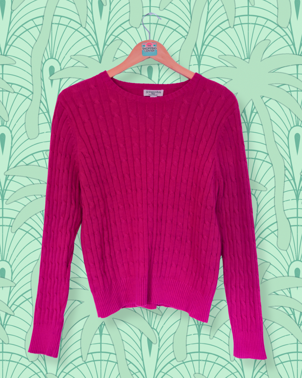 Cable Knit Sweater | M