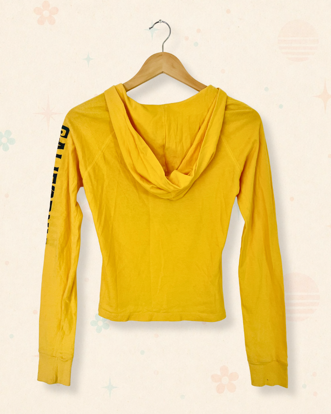 2000s Hollister Surf Sunshine Hoodie Tee (S)