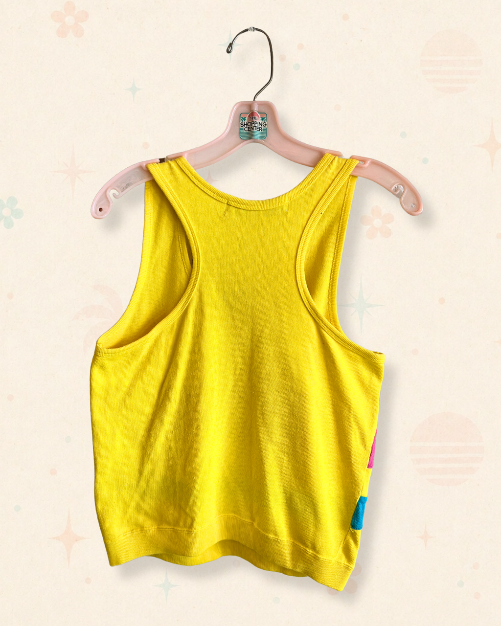 90s Colorblock Knit Tank (M)