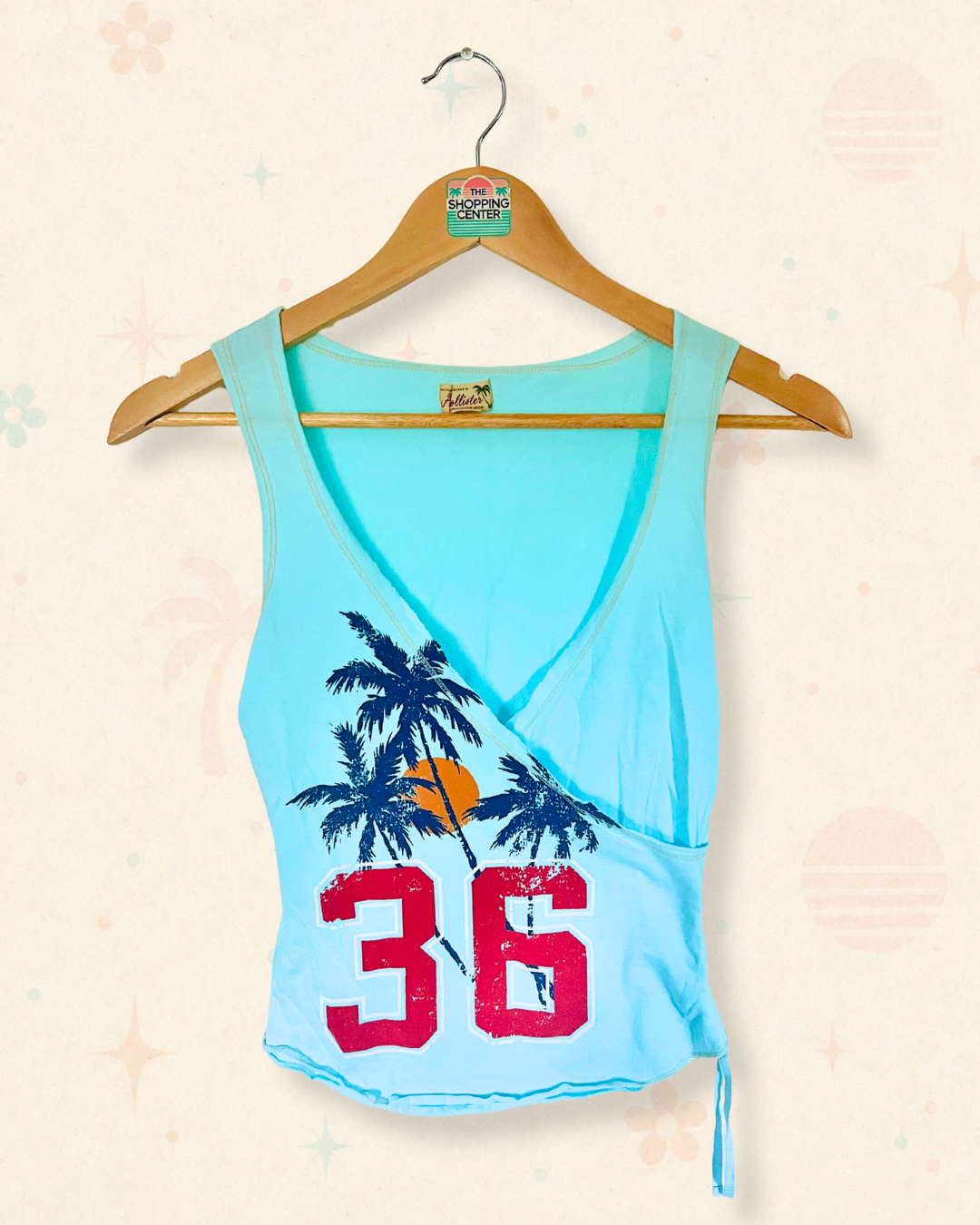 2000’s Hollister Coastal Wrap Tank (M)