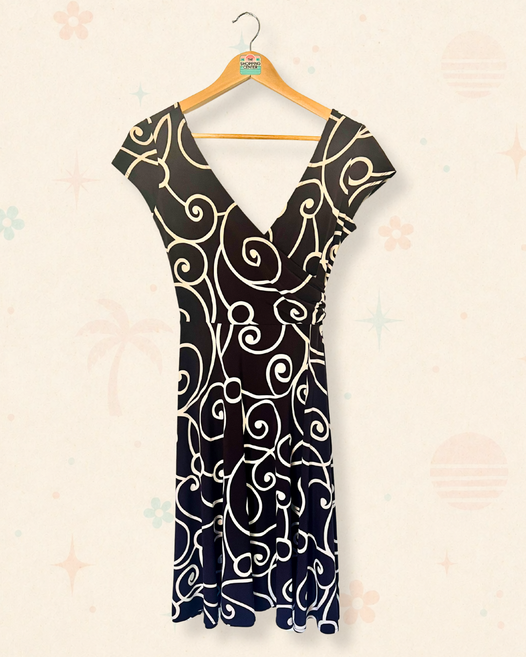 2000s Tuscan Wrap Dress (S)