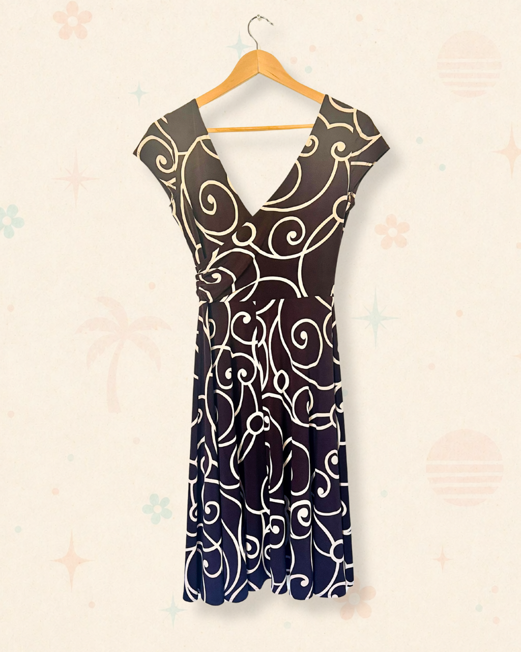 2000s Tuscan Wrap Dress (S)
