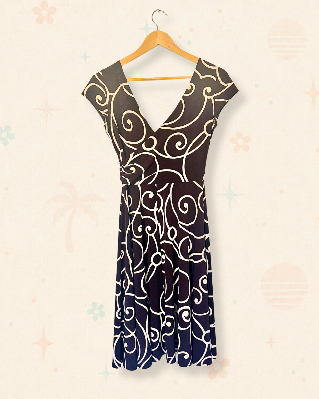 2000s Tuscan Wrap Dress (S)
