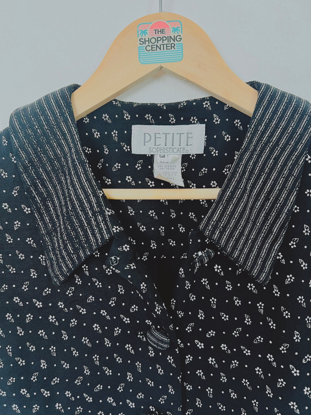 90s Bookshop Crush Crop Blouse