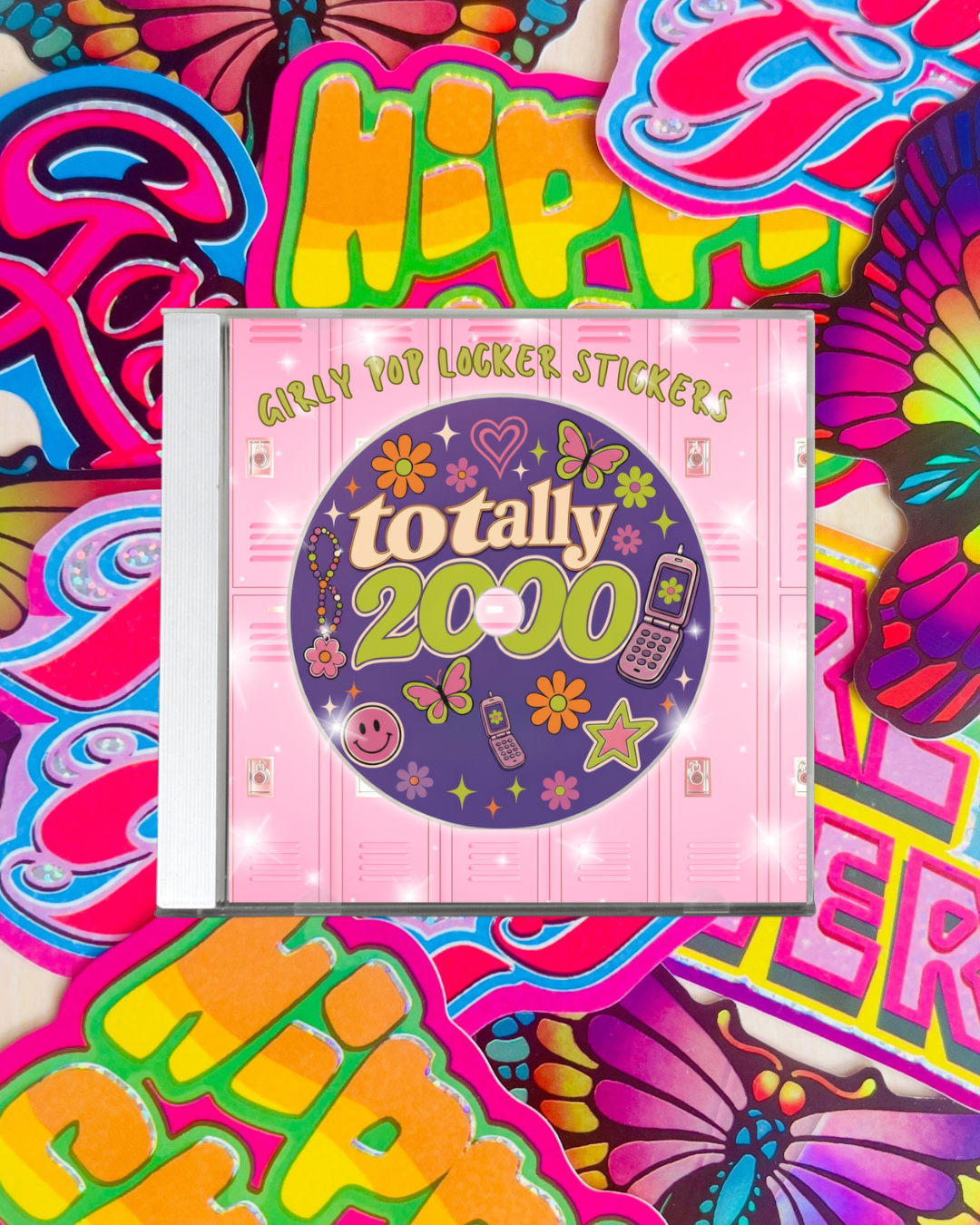 Y2K Girly Pop Locker Stickers
