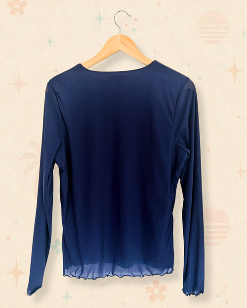 2000s Blue Daydream Top (M)
