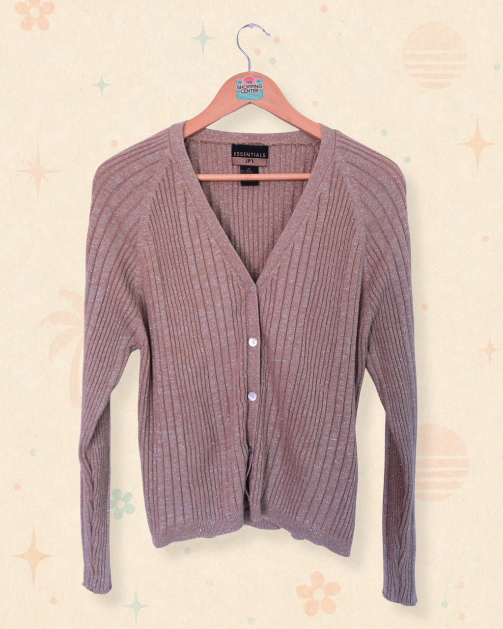Y2K Borrowed From Your Cool Cousin Cardigan (S/M)