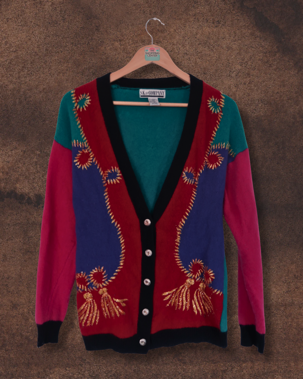 90s Wool Cardigan | S